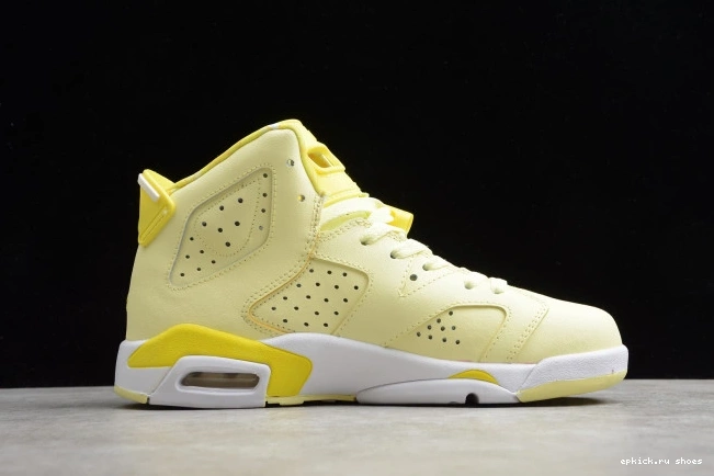 Rep 6 Retro (GS) Floral Jordan Yellow Dynamic Air 543390-800 0807